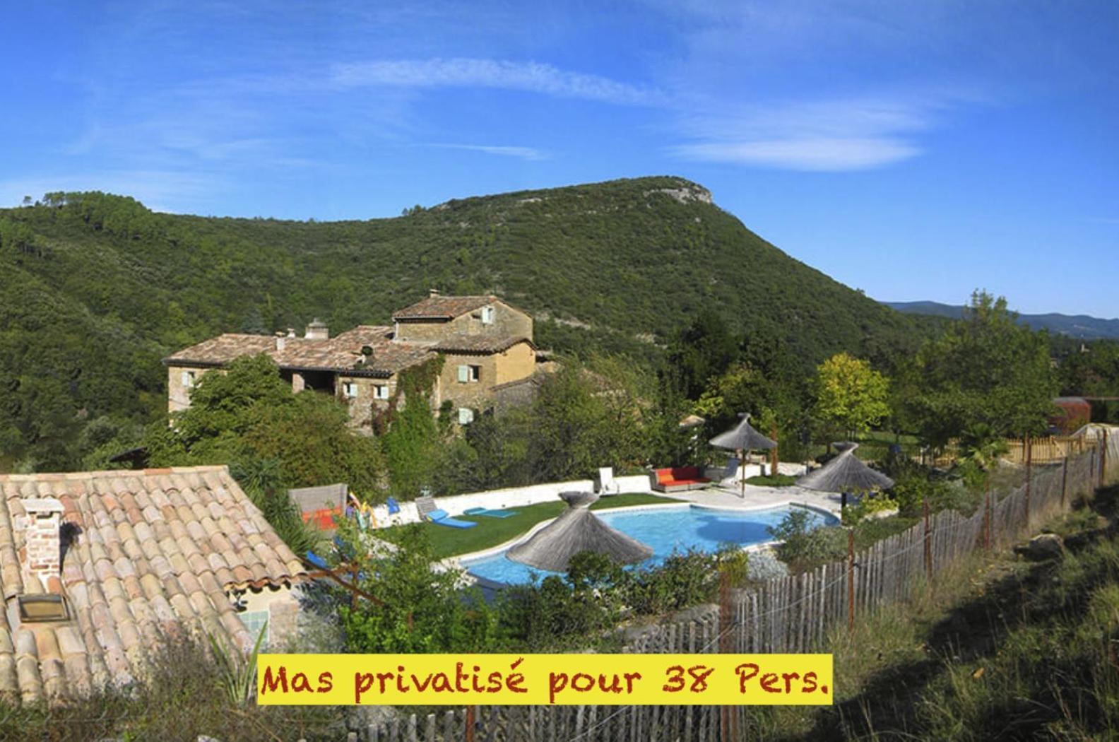 Vila Mas Suejol Anduze Exteriér fotografie